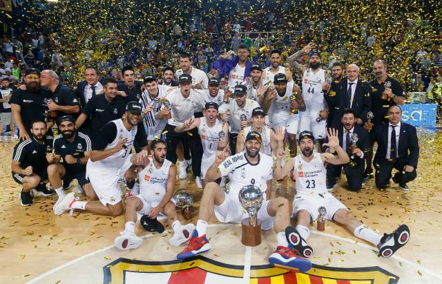 final ACB, real Madrid campeón Barcelona Palau